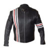 american flag leather motorcycle jacket