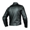men’s black razon leather jacket
