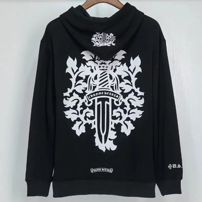 chrome hearts vine dagger hoodie