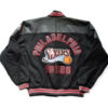 black white philadelphia 76ers nba varsity jacket (copy)
