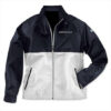bmw navy and white motorsport wind breaker jacket