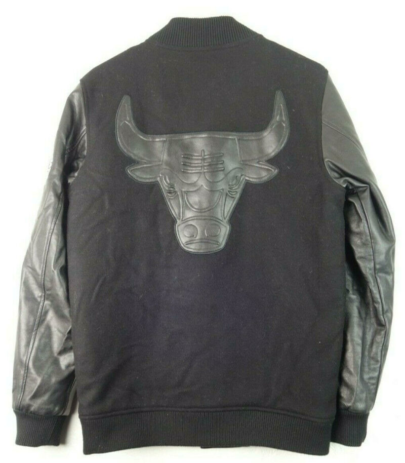 chicago bulls nba central division varsity jacket