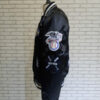 dodgers all star black satin jacket