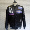 dodgers all star black satin jacket