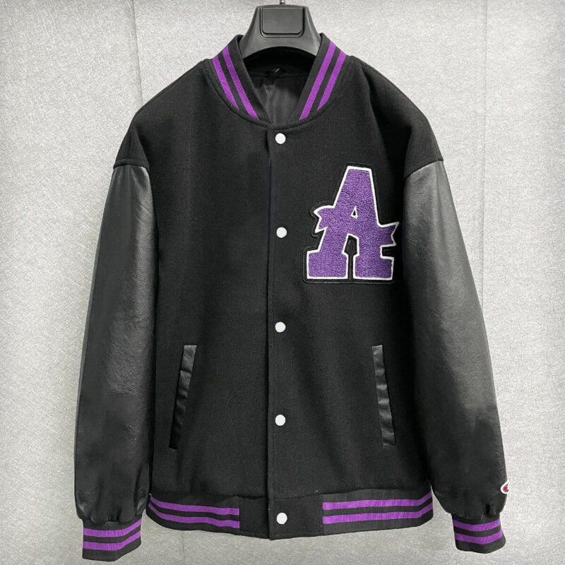 endless slaughter ykhd hip hop black varsity jacket