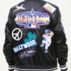 dodgers all star black satin jacket