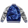 dallas dodger la satin varsity jacket