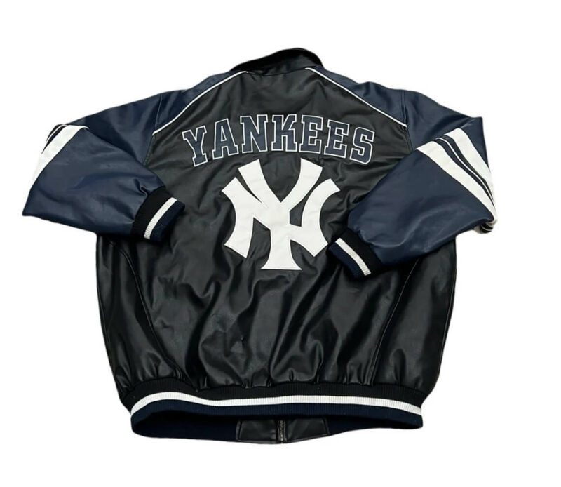 mlb ny yankees team sports leather jacket