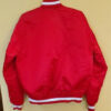 vintage red mlb cincinnati reds satin jacket