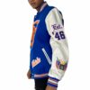 jeff hamilton wool & leather varsity jacket