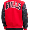 chicago bulls nba finals 6x champions varsity jacket