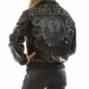 pelle pelle rebel soul black studded leather jacket