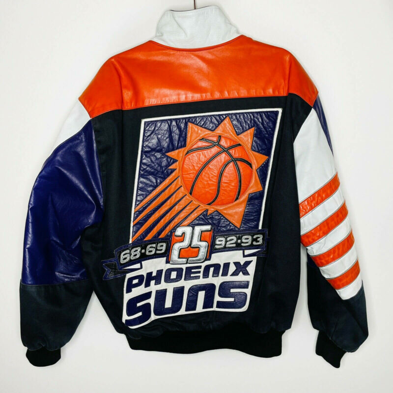 Phoenix Suns 25th Anniversary Vintage Varsity Jacket | FJM