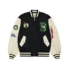 boston celtics x alpha x new era l 2b bomber jacket
